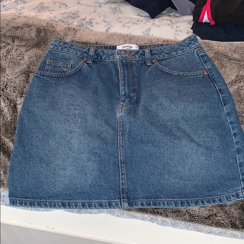 Miss Selfridge denim skirt